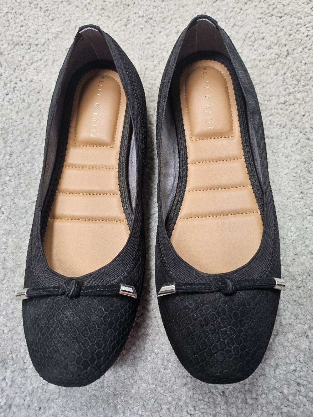 Kelly & Katie Black Ballet Flats - Size 7.5